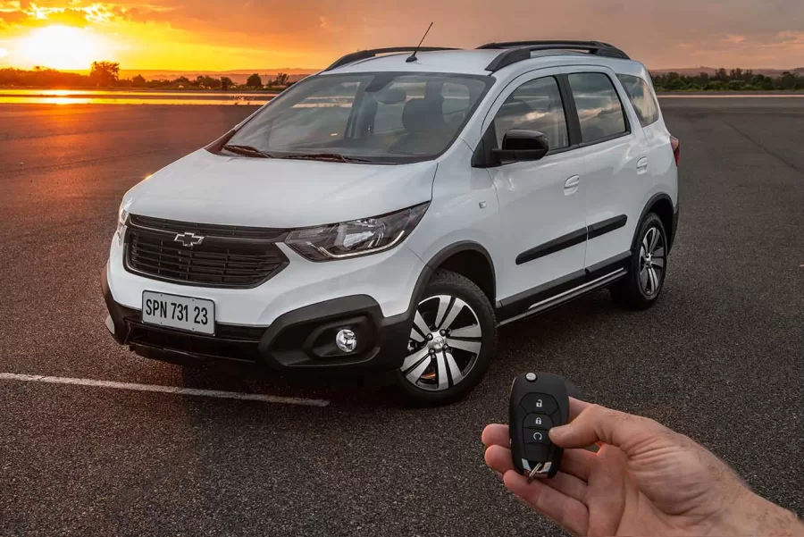 Chevrolet Spin Activ7 1.8 Automático 2024 tem 7 lugares e muito espaço