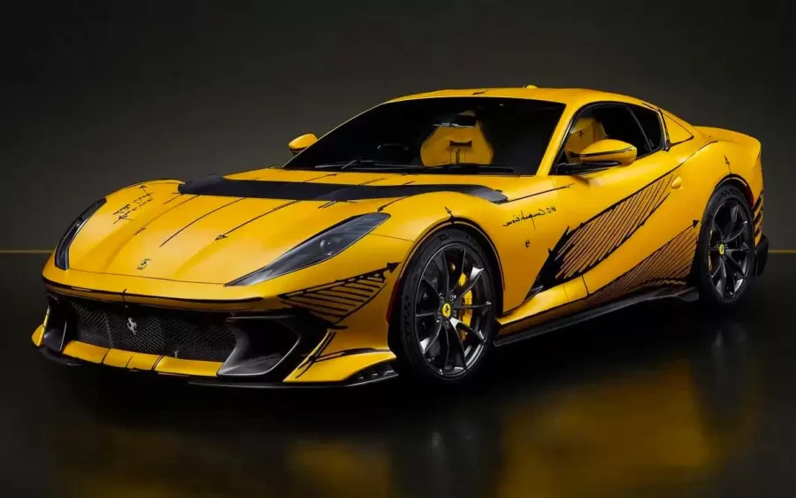 Ferrari rabiscada vale fortuna; entenda porque