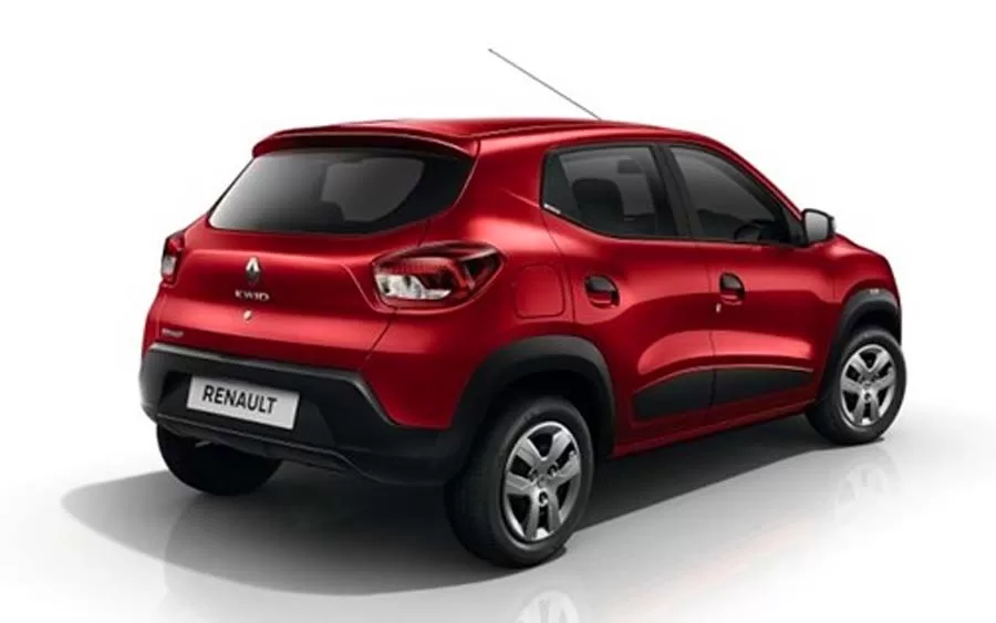 O Renault Kwid é movido por um motor a combustão flex, que aceita tanto álcool quanto gasolina.