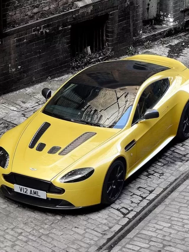 Potência e estilo: Quanto custa um Aston Martin Vantage V12?