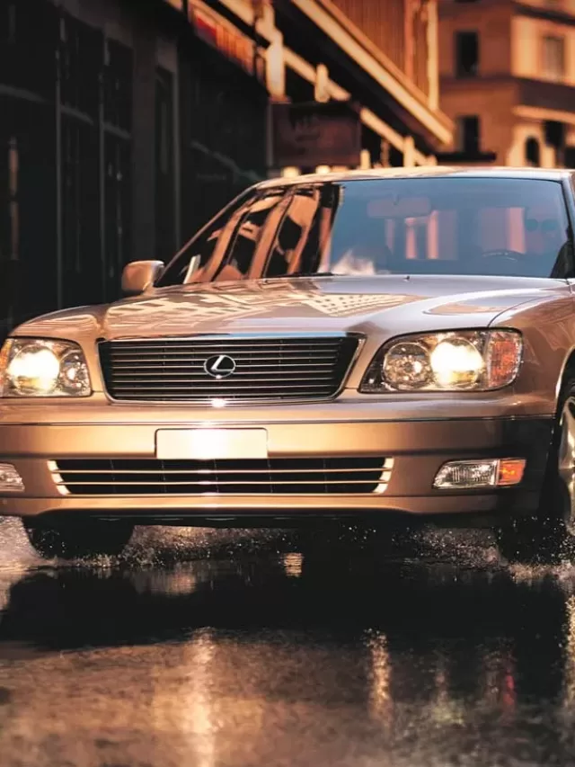 Um clássico de luxo: Lexus LS400 4.0 V8 1998