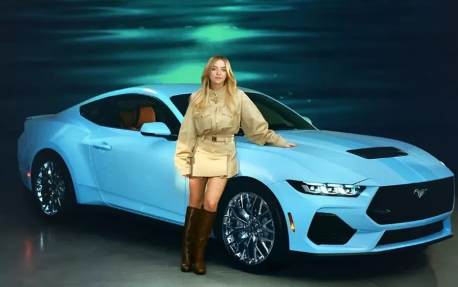 Sydney Sweeney Personaliza Mustang GT 2024 em Concurso da Ford