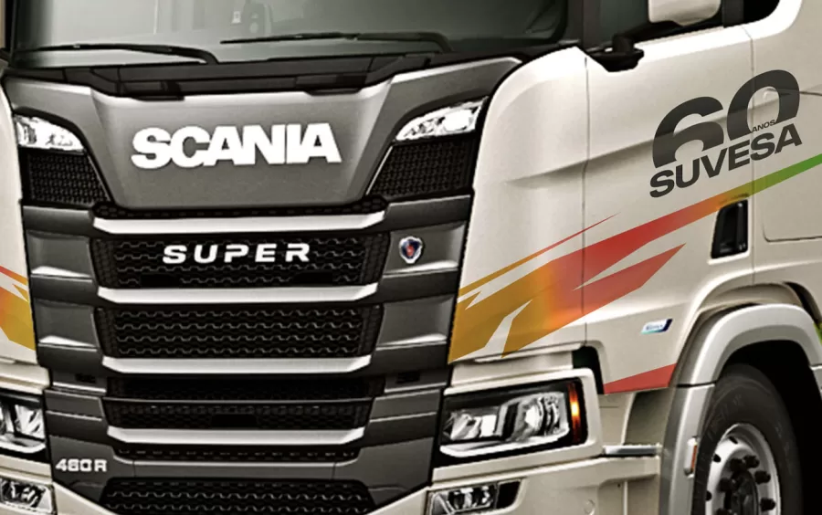 Scania Suvesa Revela Detalhes da Edição Especial de Caminhões Comemorativos