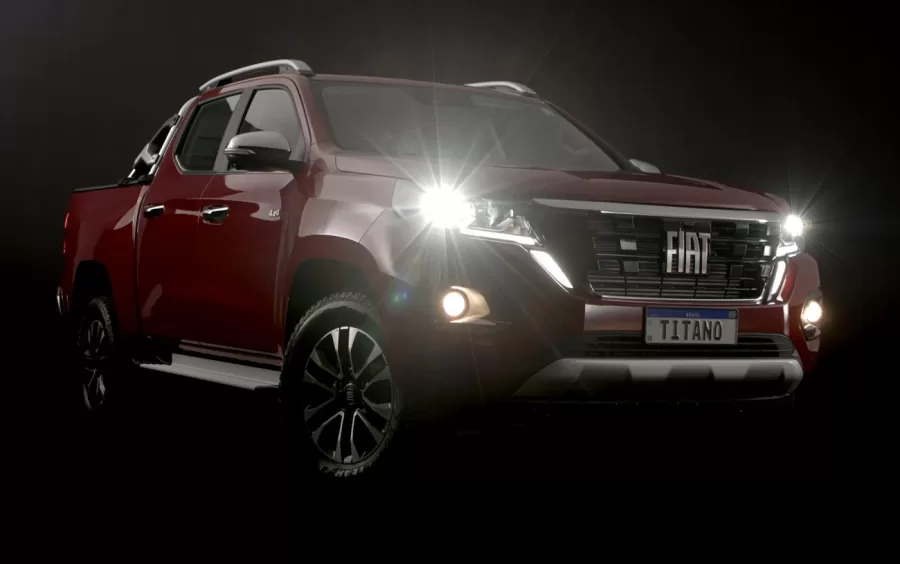 Fiat revela exterior da sua nova picape: Titano promete robustez e durabilidade