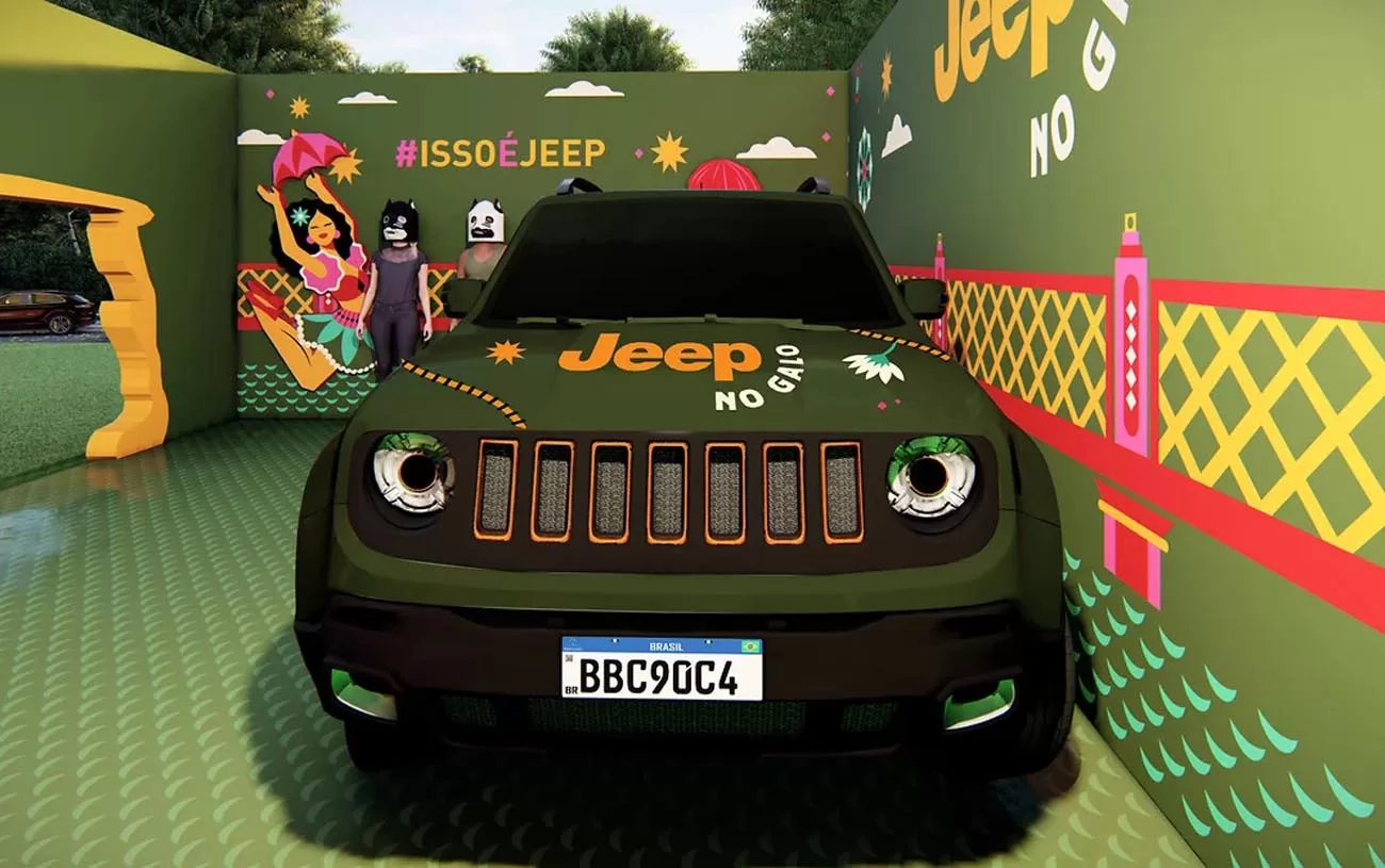 Participação da Jeep no Galo da Madrugada é uma celebração do Carnaval.