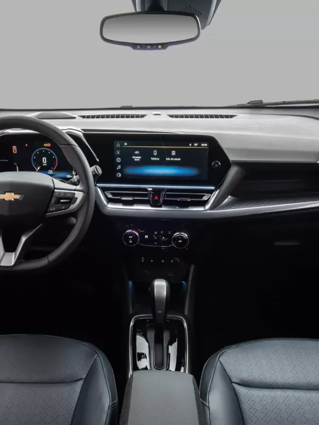 Confira os detalhes do interior da nova Chevrolet Spin 2025