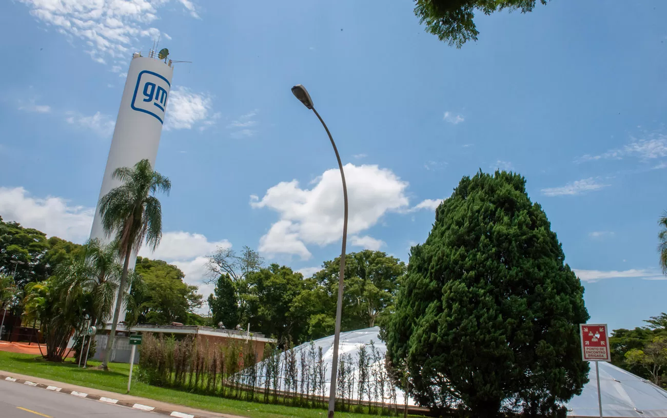 Complexo Industrial da General Motors do Brasil em Sao Jose dos Campos, no Vale do Paraiba (SP)