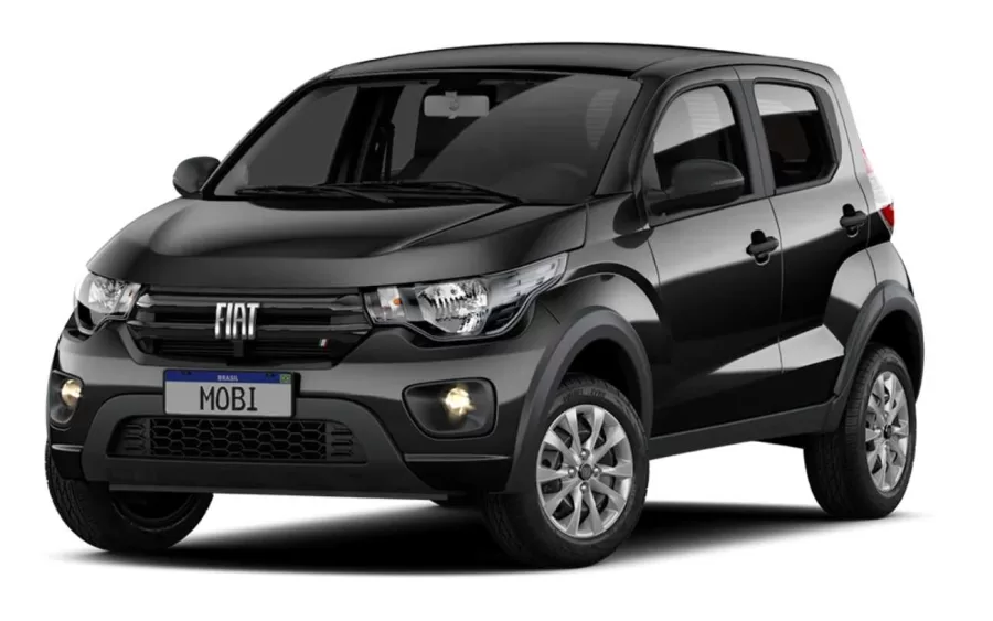 O Fiat Mobi é uma opção acessível e prática, ideal para quem busca um carro compacto e econômico para o uso diário nas cidades.