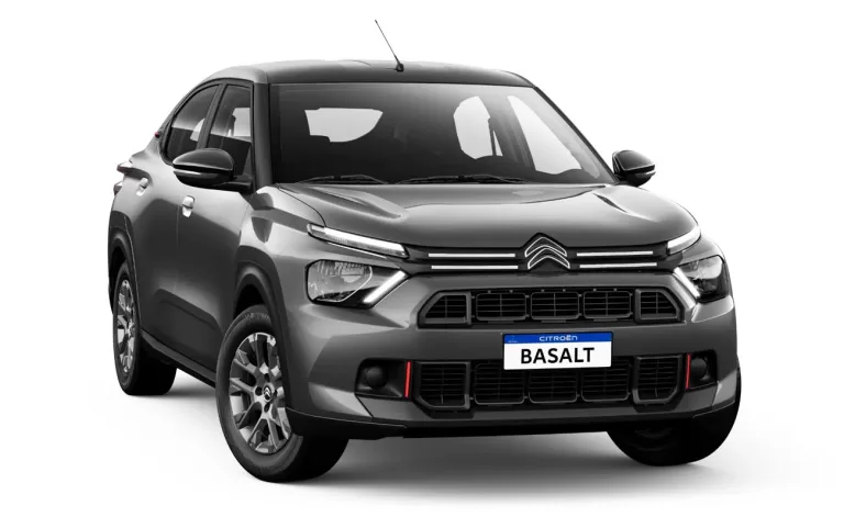 Citroën Basalt 2025 chega ao Brasil como SUV cupê versátil, ideal para famílias e motoristas de aplicativo. Espaço interno e eficiência são os destaques do modelo, que busca custo-benefício.