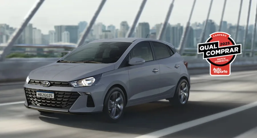 Autoesporte elege Hyundai HB20 2025 como a compra inteligente