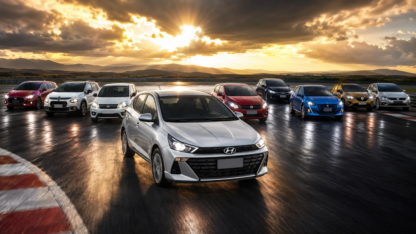No Qual Comprar 2025, o HB20 enfrentou Onix, C3, Mobi, Argo, City, 208, Kwid e Polo, rivais com vantagens em preço, conforto, seguro, peças ou desvalorização.