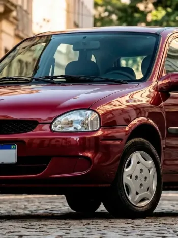 Chevrolet Corsa Wind 2001 custa R$ 13 mil e tem consumo de 8 km/l, mas desgaste de amortecedores e tambor gera conta de R$ 1.800