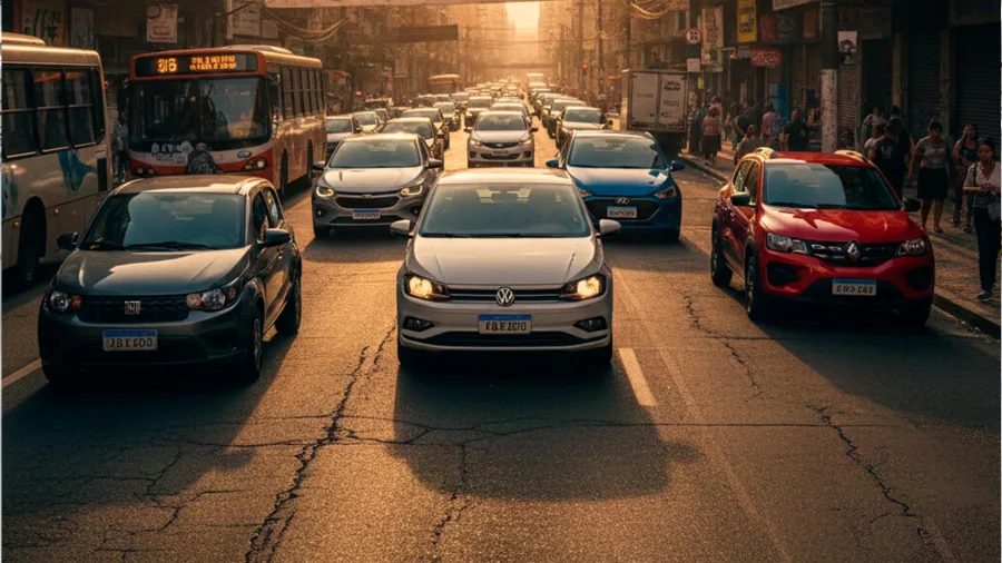 Cinco hatches usados a partir de R$ 30 mil que resolvem o trânsito urbano em 2026