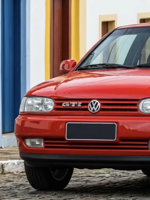 Gol GTi 1995 parece simples, mas tem estilo e motor de 109 cv