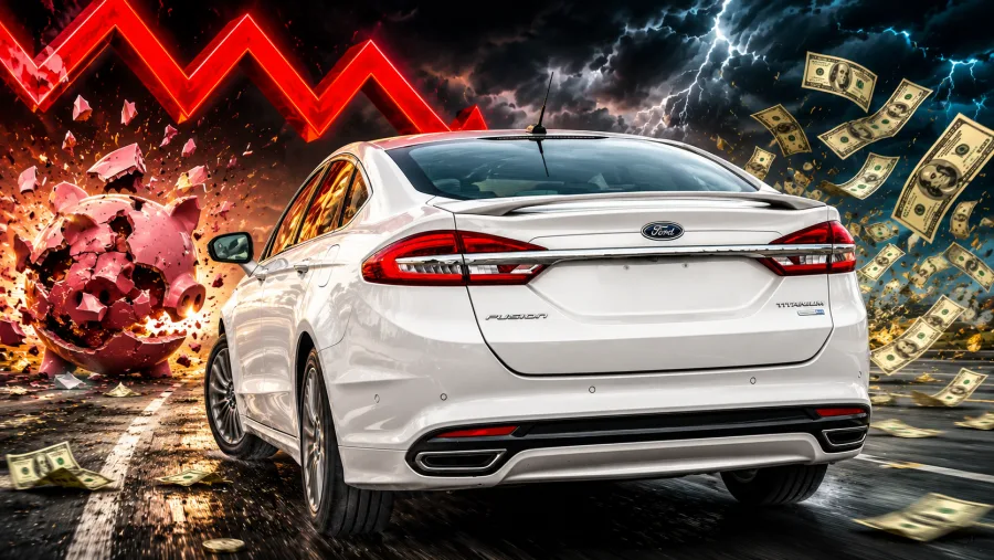 Ford Fusion 2014 parece um negócio incrível, mas o custo anual revelado por dono surpreendeu até fãs do sedan