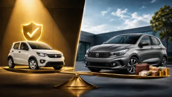 Pagar R$ 83 mil no Fiat Mobi 2026 vale a garantia de fábrica ou um Argo 2023 por R$ 65 mil é mais negócio?