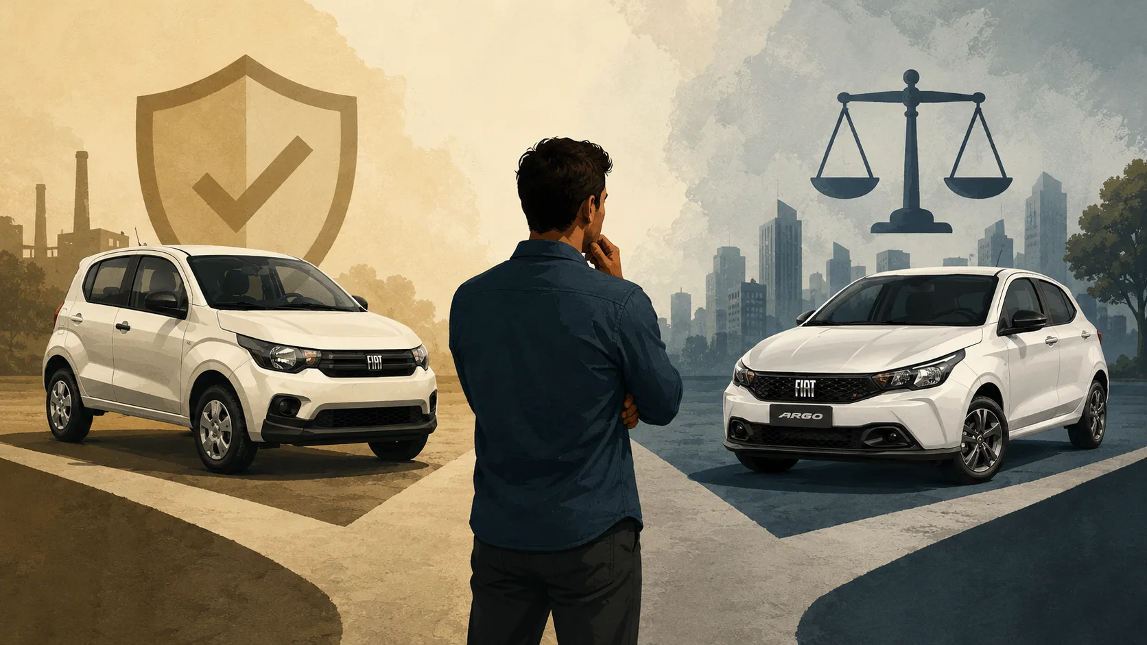 O Fiat Mobi Like 2026 custa entre R$ 82 mil e R$ 83 mil e ainda atrai quem procura um carro pequeno, econômico, simples de manter e fácil de estacionar.