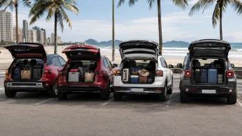 Jeep Renegade tem mesmo o pior espaço no porta-malas? Veja o comparativo de SUVs compactos: Renegade, T-Cross, HR-V e Creta