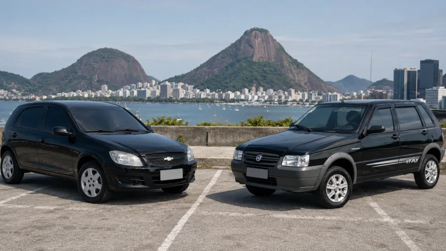 Chevrolet Celta 1.0 2012 ou Fiat Uno Mille Way 1.0 Fire 2012: qual melhor para primeiro carro?