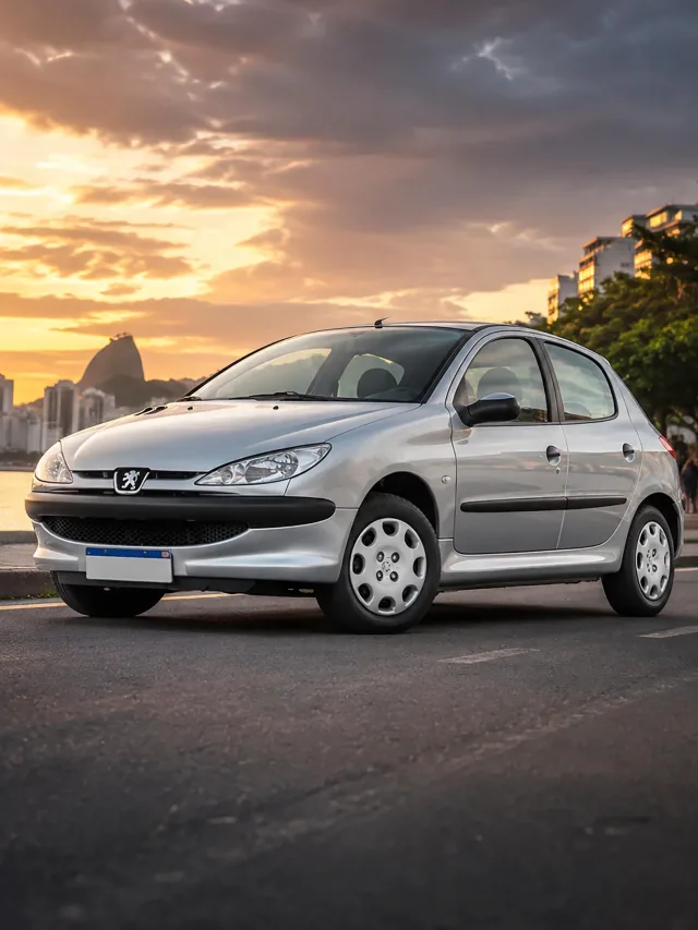 Peugeot 206 1.4 por até R$ 18 mil: o problema na suspensão traseira que exige atenção