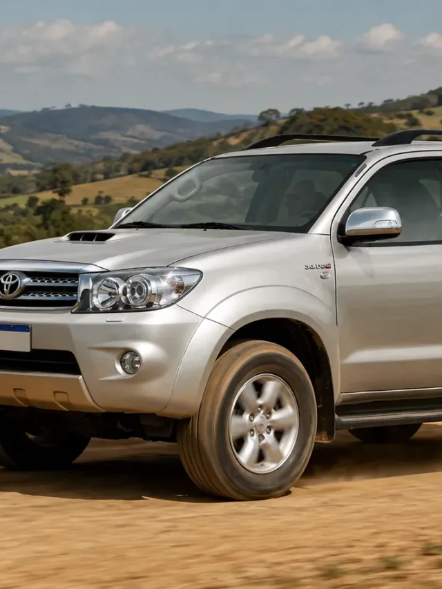 Custando R$ 115 mil, mas oferecendo motor diesel robusto, tração integral real e tanque para rodar até 848 km, Toyota SW4 2011 prova por que ainda é negócio superior a Chevrolet Trailblazer
