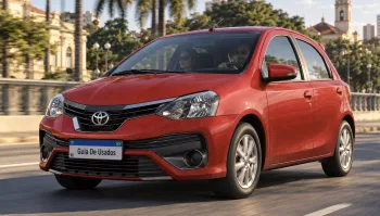 O Toyota Etios tem mecânica simples e robusta, pode superar 1 milhão de km e é uma boa opção para o dia a dia por cerca de R$ 45 mil