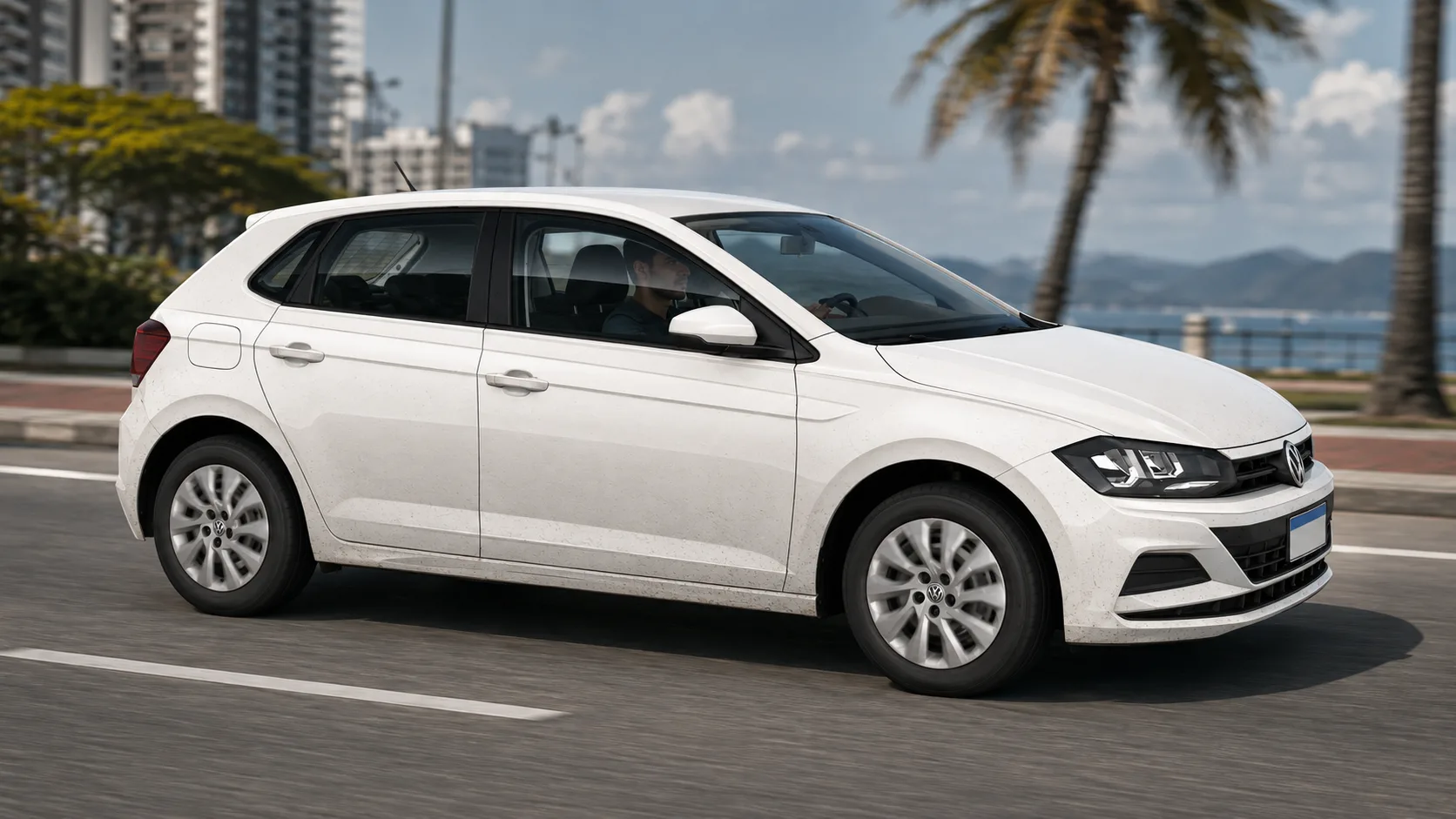 Polo 1.0 MPI 2018, perto de R$ 50 mil nos anúncios, é simples, leve e econômico, justamente o tipo de carro que prova que não é preciso turbo para acertar a compra.