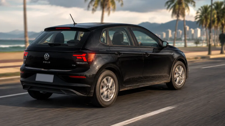 VW Polo TSI 2023 usado tem motor turbo, faz 16,5 km/l e custa mais barato que um Argo 0 km