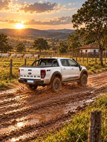 Ranger FX4 2023: 200 cv e força para levar mais de 1 tonelada ao shopping ou à fazenda
