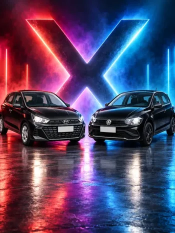 Polo Track 2025 ou HB20 Comfort 2025: qual é melhor no dia a dia?