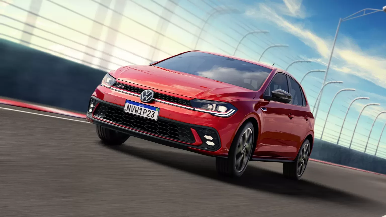 Polo GTS 250 TSI 2025, por R$ 132.552 na Fipe, é o pequeno rebelde da família, com 150 cv e 25,5 kgfm, rápido o bastante para transformar qualquer retorno de avenida em diversão.